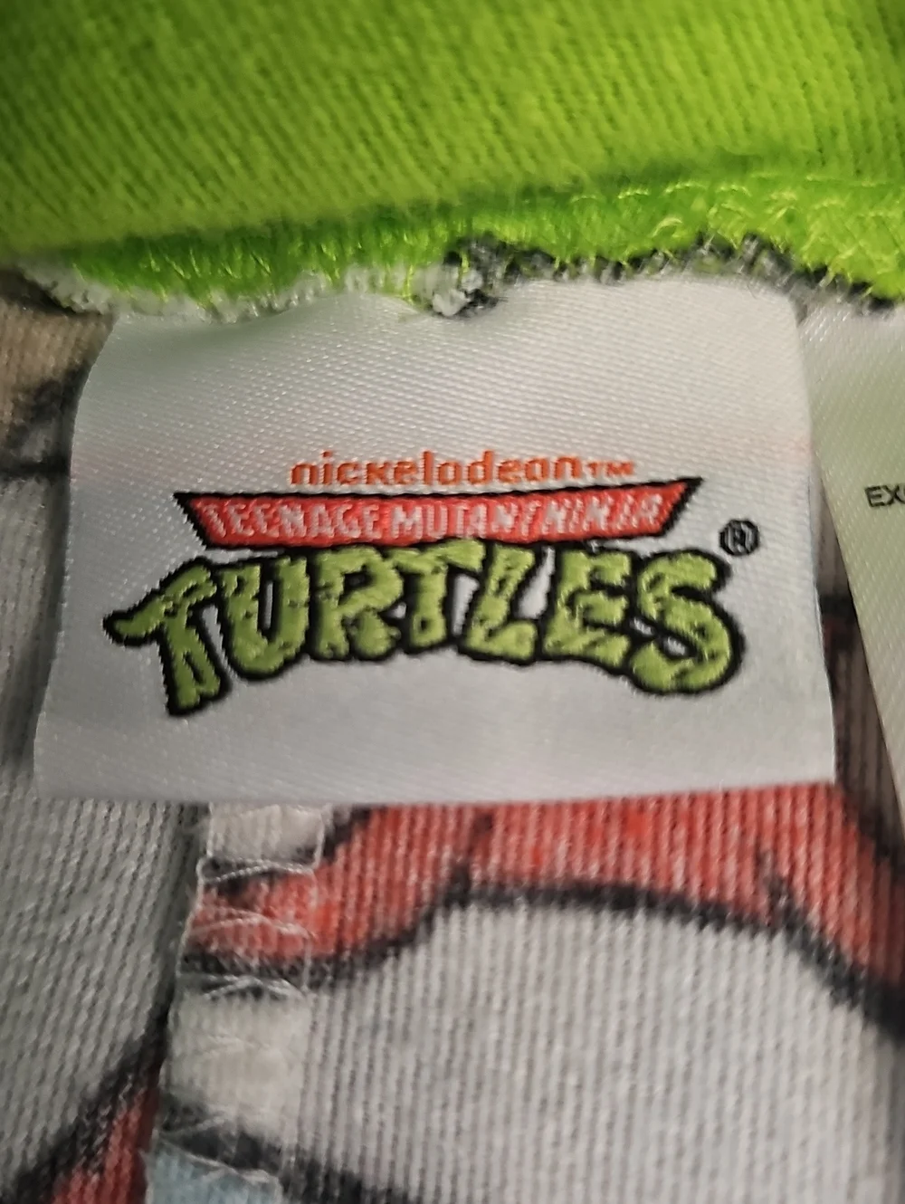 Vintage Adult Teenage Mutant Ninja Turtles White & Green Adult One-Piece Costome